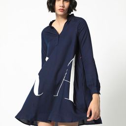 RAREISM Rare Branding Tent Dress-image-29