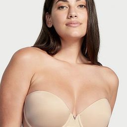 Victoria's Secret Strapless Medium Coverage Underwired Cut and Sew Lightly Padded Bra-image-41