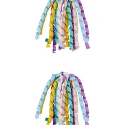 Aye Candy Girls Assorted Set Of 2 Twirly Alligator Hair Clips-13