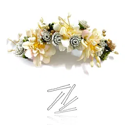 Hair Flare Women Flower Embellished Tiara-33