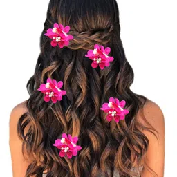 Hair Flare Women Set of 5 Embellished Hair Stick-image-80
