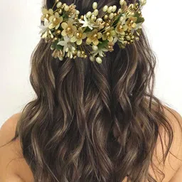 Hair Flare Women Flower Embellished Tiara-image-88