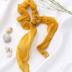 JOKER & WITCH Women Yellow Scrunchie-image-53
