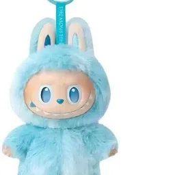 saibaba insulators Labubu Doll Original Soft Blue Unique Design Cute Doll Keychain - 17 cm-picture-31
