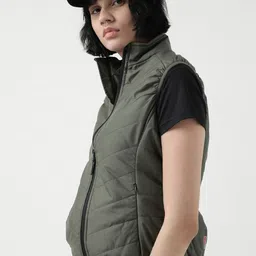 Wildcraft Mock Collar Lightweight Anti Odour Puffer Jacket-image-5