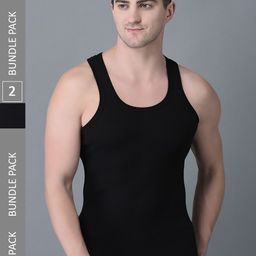 Dollar Bigboss Pack Of 2 Scoop Neck Vests-image-10