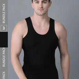 Dollar Bigboss Pack of 3 Cotton Vest-41