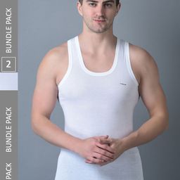 Dollar Bigboss Men Solid Pack of 3 Combed Cotton Shrinkless Vest-image-93