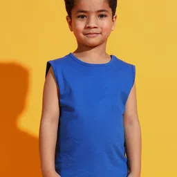 PockMAN Boys Pure Cotton Tank Vest-picture-22