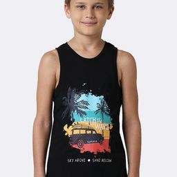 Van Heusen  Boys Printed Cotton Basic Vests-34