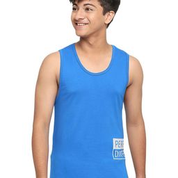 FRENCHIE Boys Sleeveless Broadshoulder Vest FR-BI-VS-U1909-1X5-Blue-XS-51