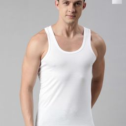 FASO Pack of 2 Pure Cotton Innerwear Vests-image-9