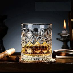 (Pack of 6) Fashioned Whiskey Glasses,Bourbon Glasses, Premium Scotch Glasses, Rocks Glasses Glass Set Whisky Glass-image-35