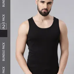Force NXT Men Pack of 2  Premium Cotton  Innerwear Basic Vest-image-87