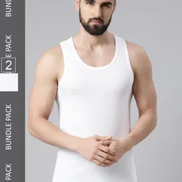 Force NXT Men Pack Of 2 Basic Innerwear Vests-image-34