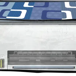 JMT Printer Cover For HP Smart Tank 525 All in One Printer (Blue Check Print) Printer Cover-12