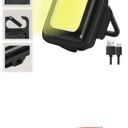 Small LED Flashlight COB Rechargeable Keychain Q148 LED Lantern-image-14