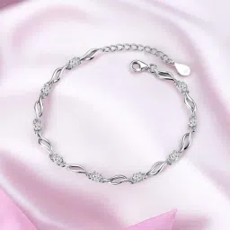Alloy Sterling Silver Bracelet-40