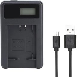 Power Smart USB LCD Display NB-13L Battery Charger For CANN PowerShot G5X G7X G9X G3X Camera Battery Charger-picture-3