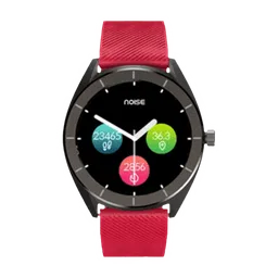 noise NoiseFit Endure Smartwatch with Activity Tracker (32.51mm LCD Display, IP68 Water Resistant, Racing Red Strap)-image-1