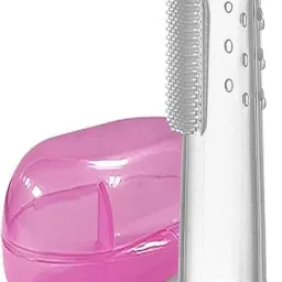 Baby Finger Tooth Brush with Holder Soft Toothbrush Non-Toxic odorless Soother-image-18