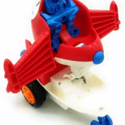 new_Friction Powered Robot aeroplane toys for kids girls and boys pack of -1-image-26