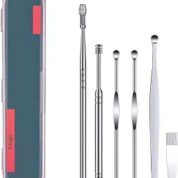 New Ear Wax Cleaner Resuable Ear Cleaner Tool Set With Storage Box-image-48