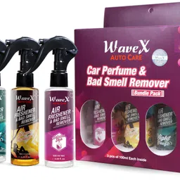 wavex Car Perfume Bundle Pack- Serene Paradise, Night Breeze, Enchanted Elixir 100ml Each Combo-picture-3