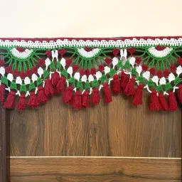 Diwali Door Decoration Beautiful Woolen Toran Made Of Hand/Length 3Ft Toran-26