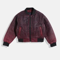 Allen Solly Junior Boys Typography Embroidered Bomber Jacket-image-89