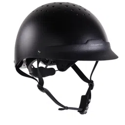 fouganza Adult and Junior horse riding 100 Helmet - Black-picture-6