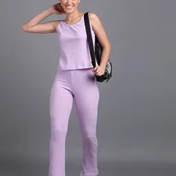 Rock Paper Scissors Ribbed Sleeveless Top & Trousers-image-46