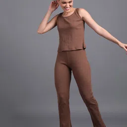 Rock Paper Scissors Ribbed Sleeveless Top & Trousers-picture-37