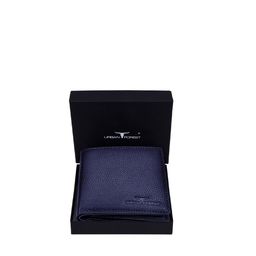 URBAN FOREST Men Blue Leather Two Fold Wallet-image-82