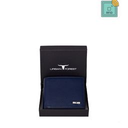 URBAN FOREST Men Blue Leather Two Fold Wallet-image-96