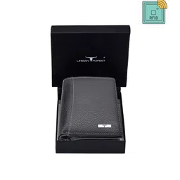 URBAN FOREST Men Grey Leather Two Fold Wallet-image-67