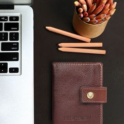 Hidesign Men Leather Two Fold Wallet-14