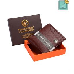 HAMMONDS FLYCATCHER Men Brown Leather Two Fold Wallet-68