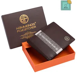 HAMMONDS FLYCATCHER Men Brown Leather Two Fold Wallet-picture-15