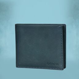 Sassora Men RFID Leather Two Fold Wallet-34