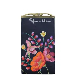 Anuschka Women Printed Leather Double Eyeglass Case-16
