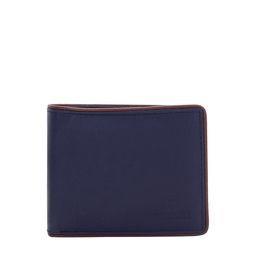 The Roadster Lifestyle Co. Men Blue Leather Two Fold Wallet-54