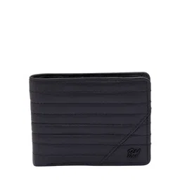 Being Human Men Black Textured Leather Two Fold Wallet-image-78
