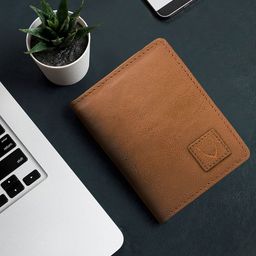 Hidesign Men Tan Brown Textured Leather Two Fold Wallet-image-19