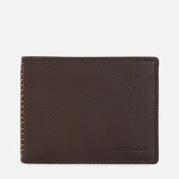 Allen Solly Men Textured Leather Two Fold Wallet-51