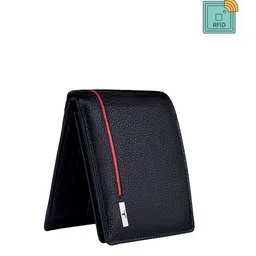 URBAN FOREST Men Leather Rfid Blocking Two Fold Wallet-56