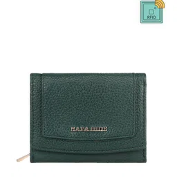 NAPA HIDE Textured Leather Three Fold Wallet-58
