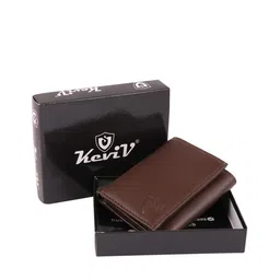 Keviv Men Leather Three Fold Wallet-image-96