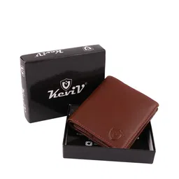 Keviv Men Leather Three Fold Wallet-image-48