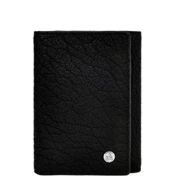 Eske Men Black Solid Three Fold Wallet-picture-29